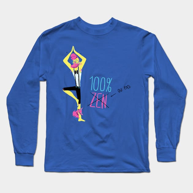 100% Zen Long Sleeve T-Shirt by BabyKarot